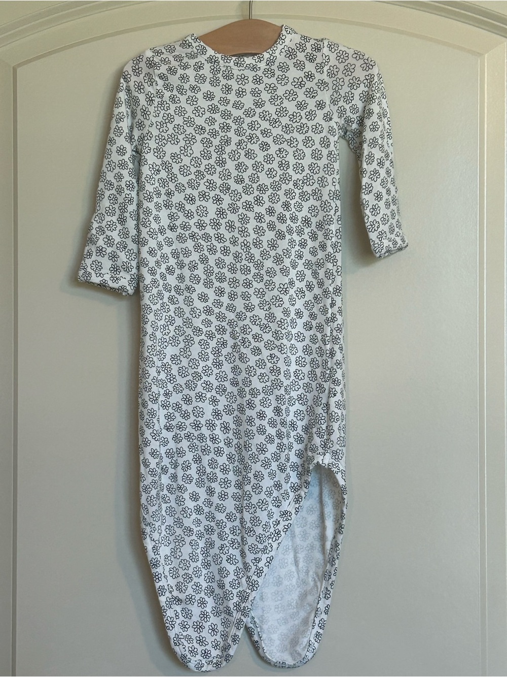 0-3M Angel Dear Bamboo Knotted Gown